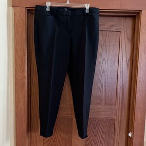 WHBM Black Tailored Ankle Pants